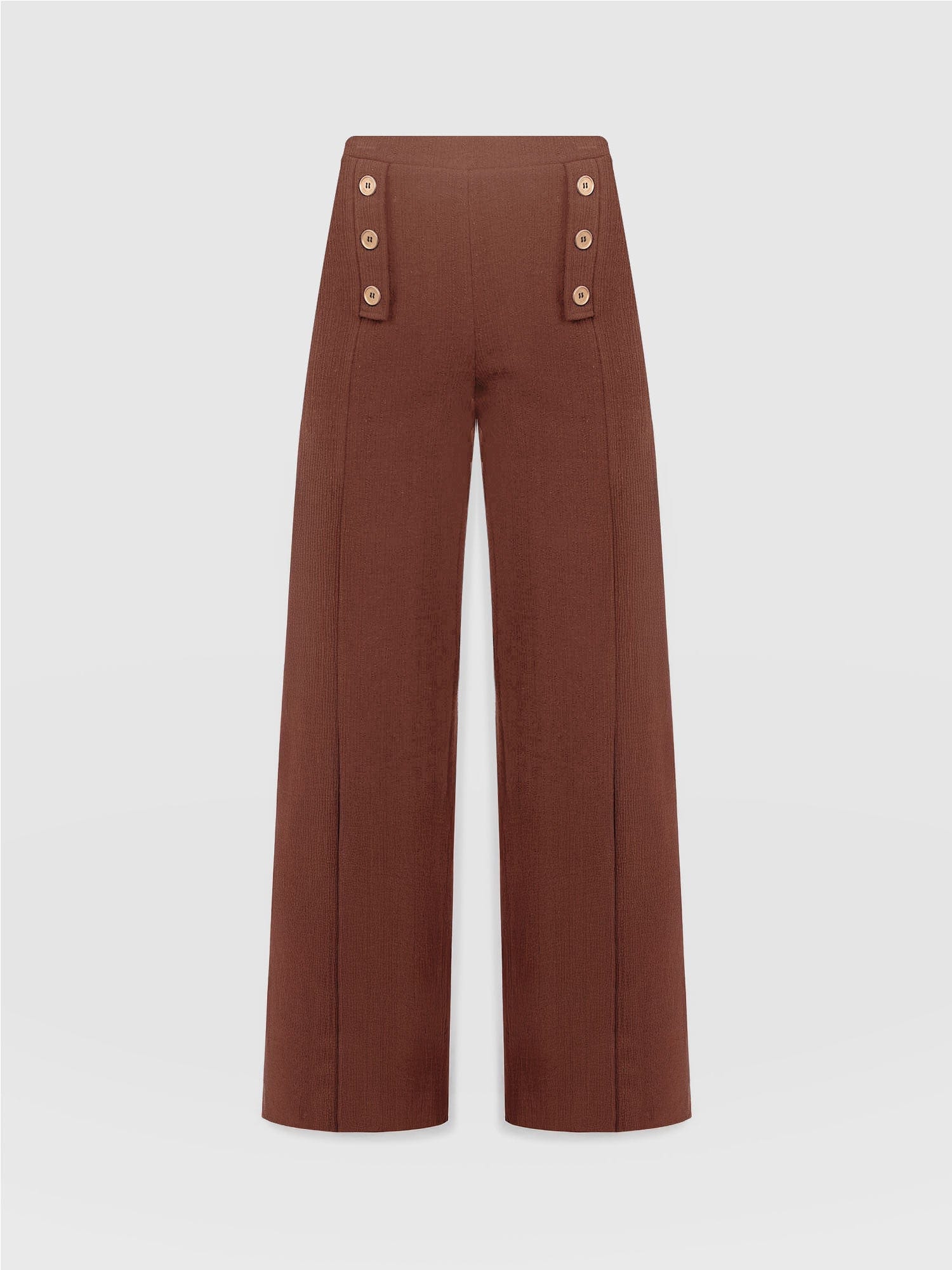 Chelsea Pant - Maroon Textured - Women's Trousers | Saint + Sofia® USA